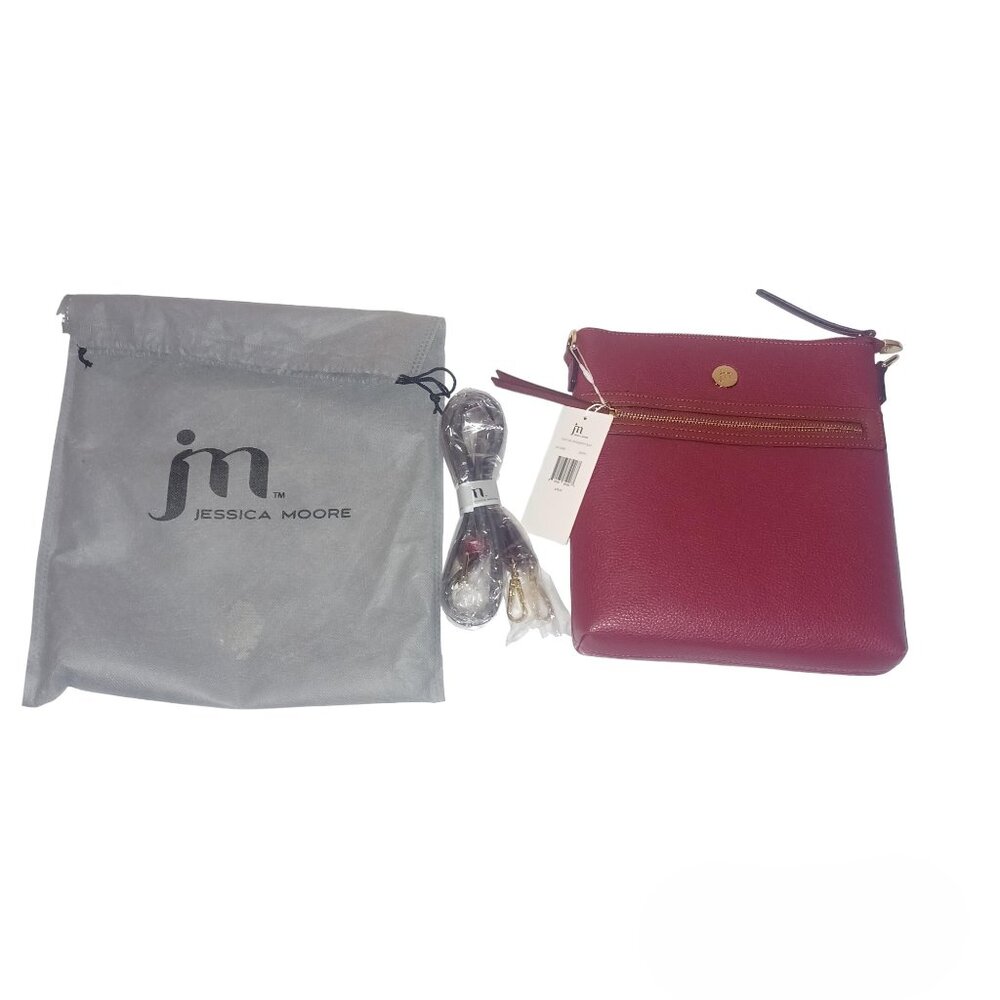 NWT Burgundy Crossbody Bag